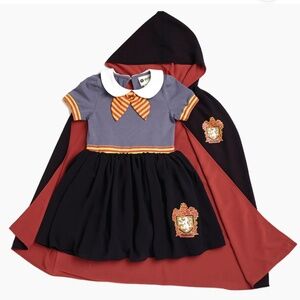 Taylor Joelle size 8 Harry Potter Gryffindor dress Set